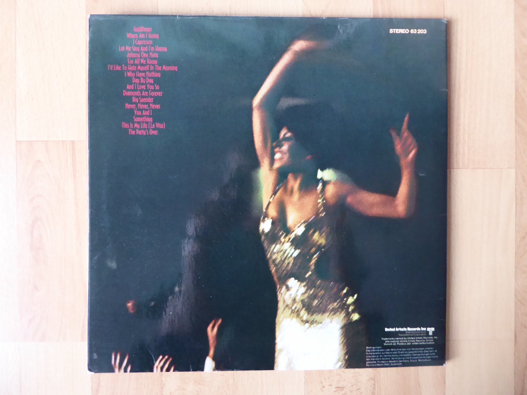 Dischi in vinile: Shirley Bassey - Live at Carnegie Hall – Usato da Aeugst am Albis venduto da Drayprescot 1