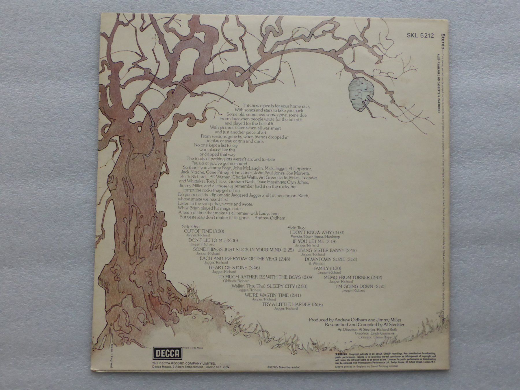 Dischi in vinile: VINYL  LP  THE ROLLING STONES – Usato da Küssnacht am Rigi venduto da Sunnestrahl 1