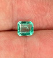 Ab 1 Fr. - 0.92 ct Smaragd aus Kolumbien - inkl. Zertfikat