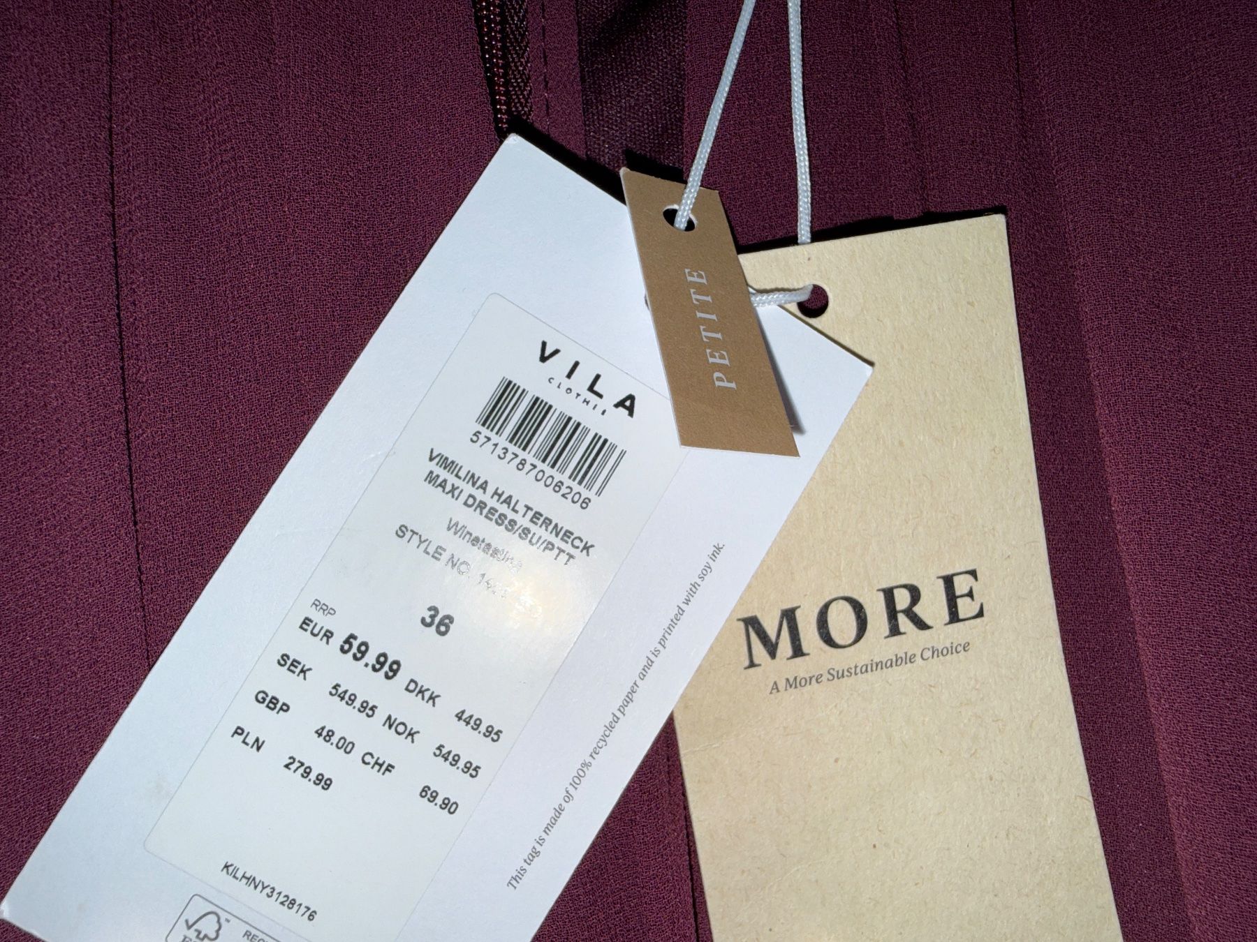 Vila Kleider: NEU! Abendkleid von VILA Gr.36 – Neu und originalverpackt aus Schönenwerd von d.chiara 5