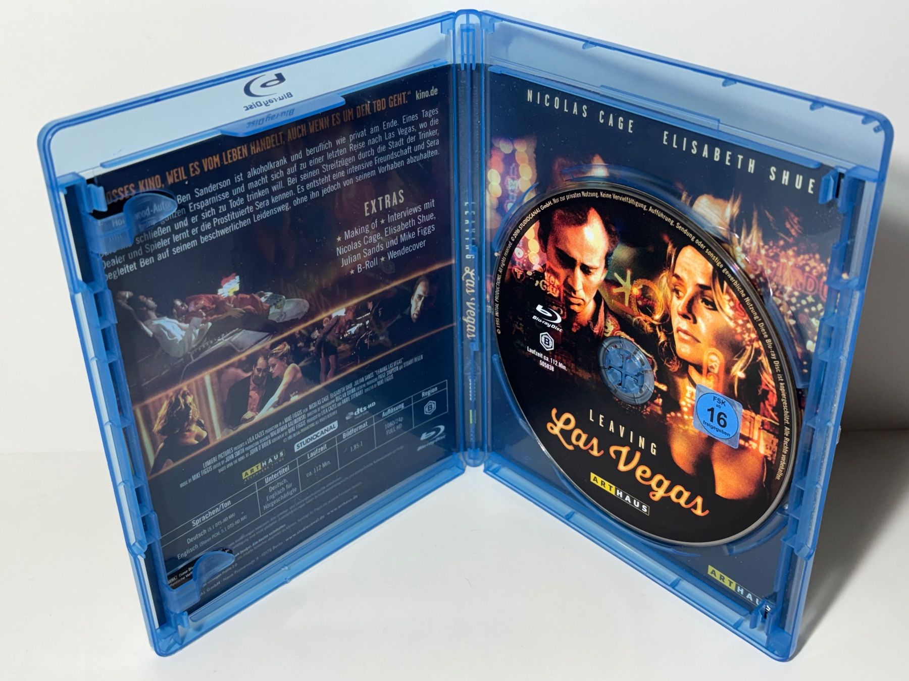 Tutti i DVDs: Leaving Las Vegas Blu Ray – Usato da Wilderswil venduto da Mr.Fury 2