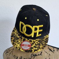 Coole Snapback Cap mit Leopardenmuster, neu