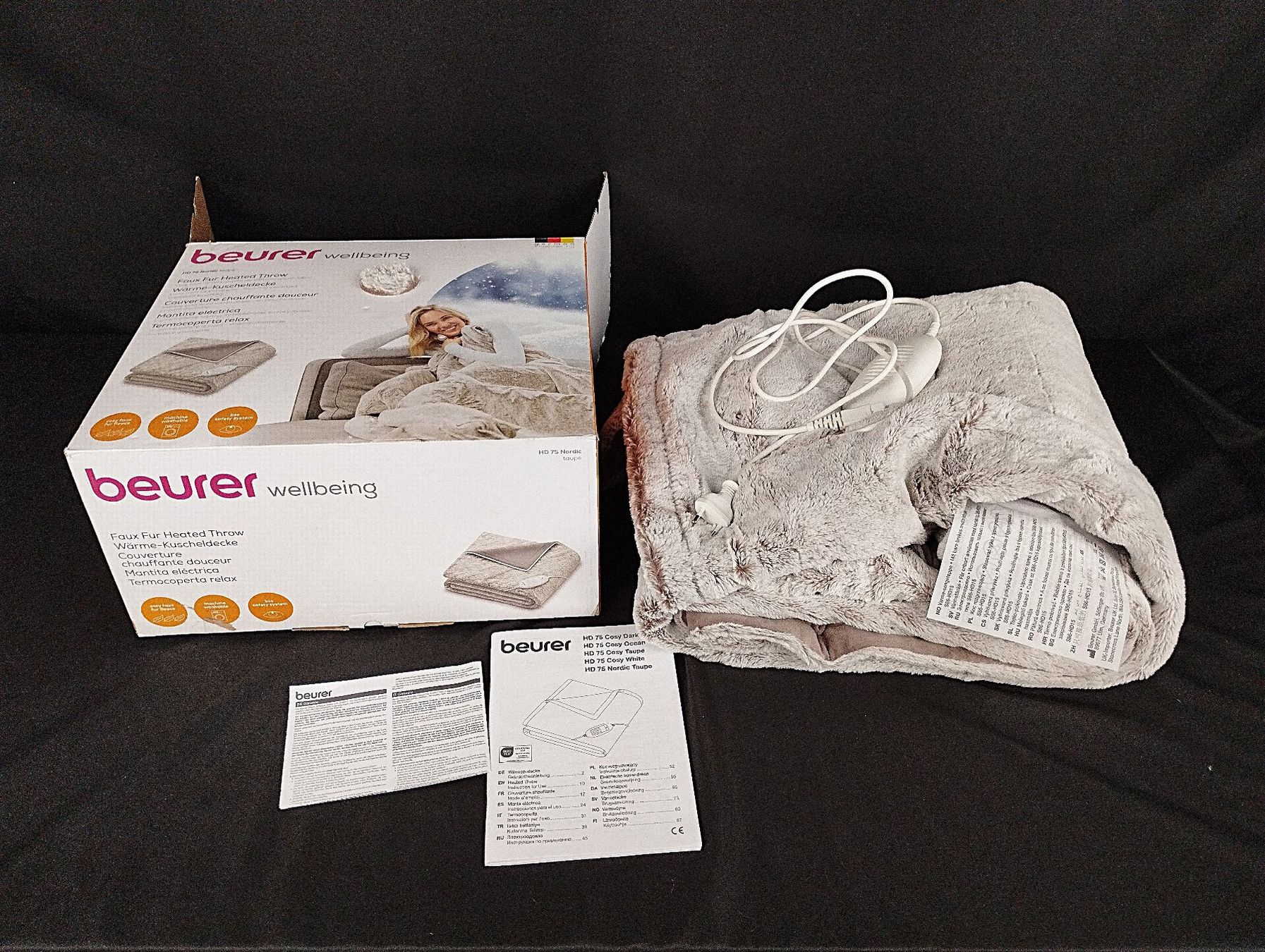 Coperte: BEURER Wärme-Kuscheldecke – Usato da Schübelbach venduto da Restwert_Schubelbach 1