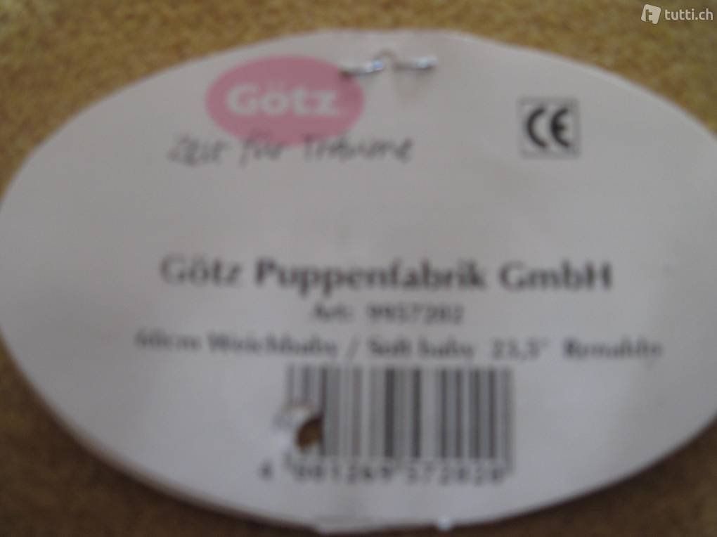 Götz Bambole: Götz Puppe mit Zertifikat – Usato da Uitikon Waldegg venduto da Blue-Sky77 2