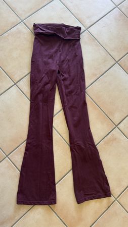 legging bordeau bootcut