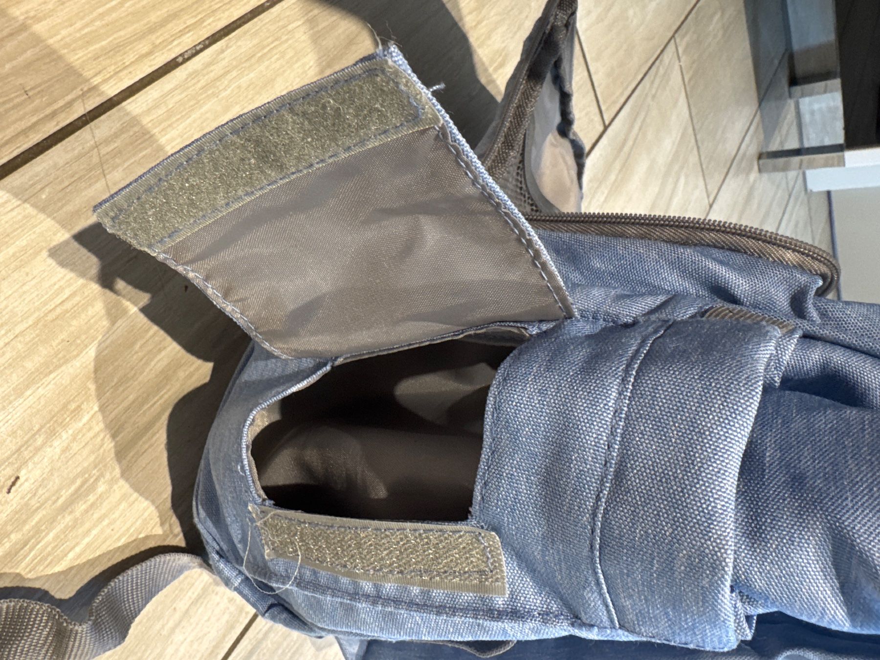 Zaini: Wickelrucksack von Petite Star hellblau – Usato da Gelterkinden venduto da Familienferien 4
