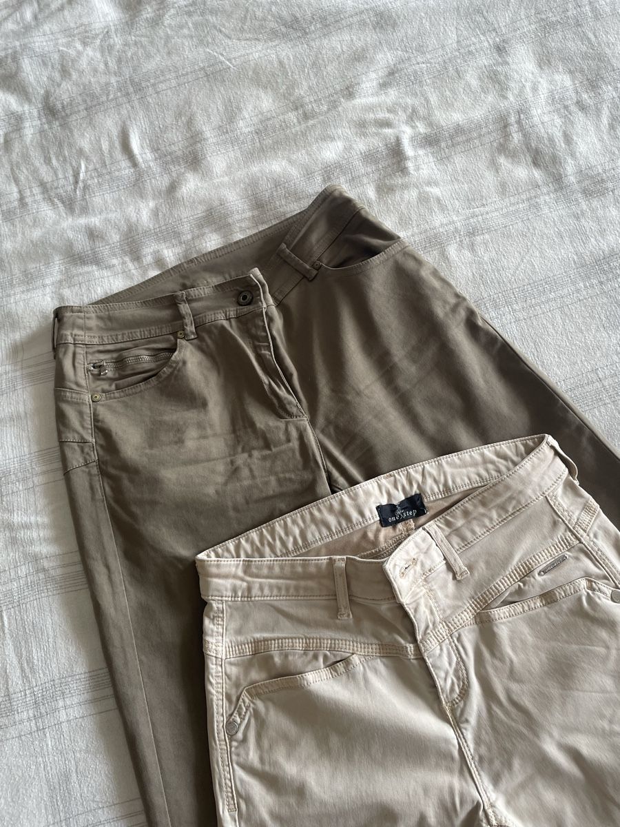 Jeans: Lot 2 jeans 34 beige, brun  – Usato da Fribourg venduto da Coolplan 1