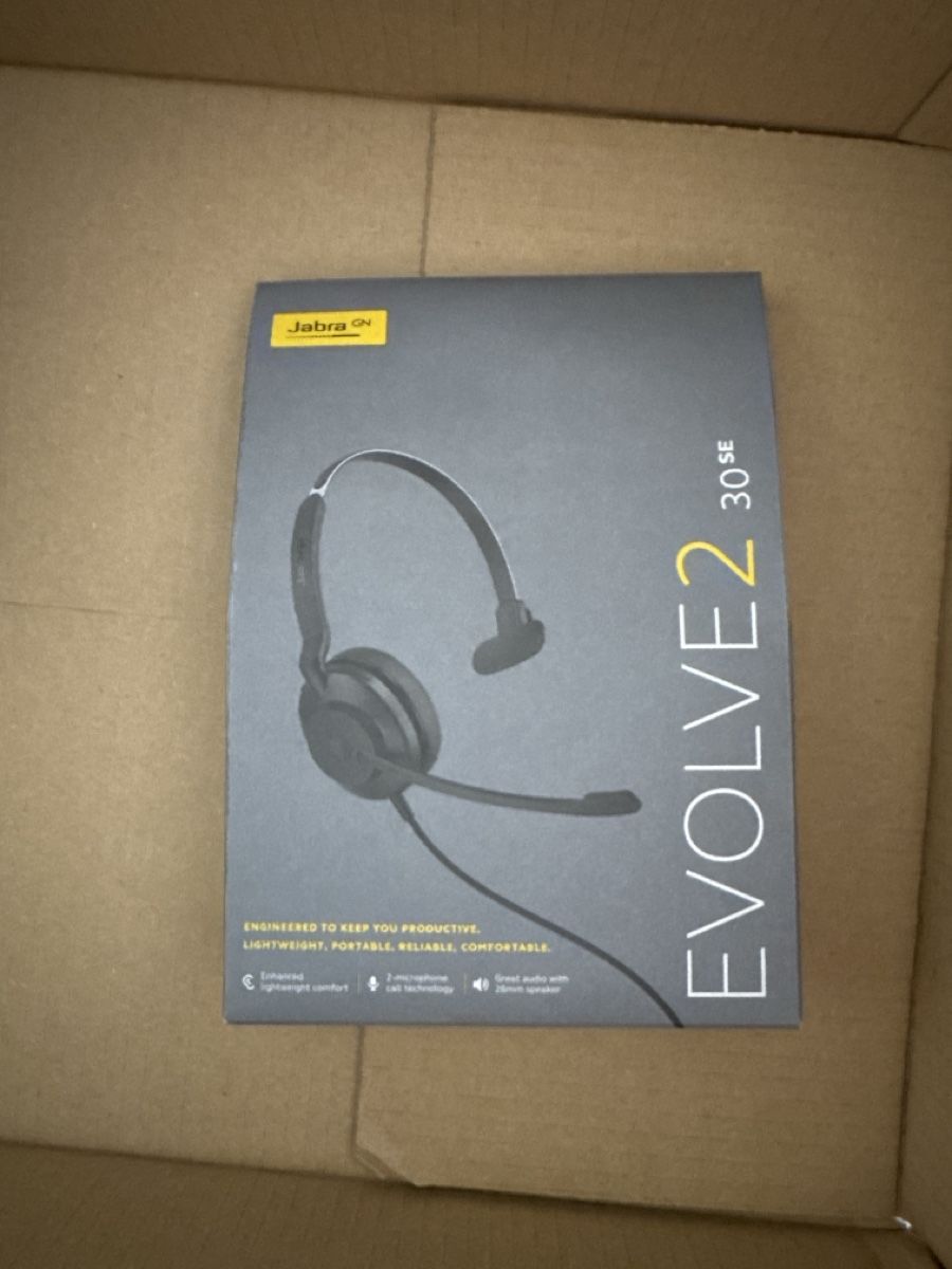 Jabra Casques audio: Jabra Evolve2 30 SE UC Mono headset neu – Neuf avec emballage d'origine à Berneck par Koenner.J