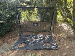 Gratis: Outdoor Fussballtor mit Zielplane