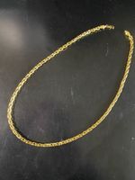 Goldene Halskette 18K Gold Platet 52Gramm aus Erbschaft 60cm