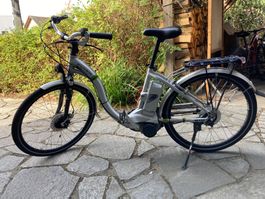 E-Bike Flyer silber Shimano Nexus Nabenschaltung gebraucht,
