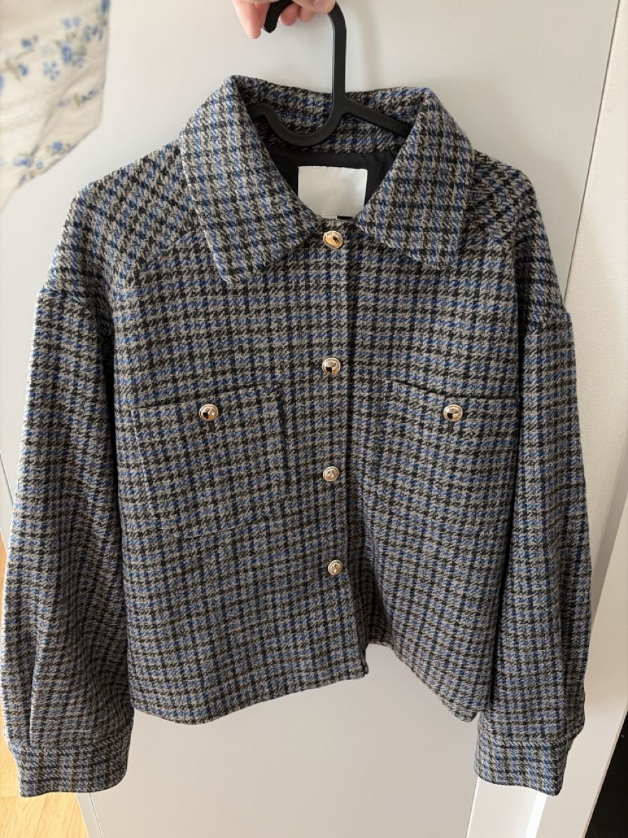 H&M Giacche: Veste H&M à carreaux, taille S – Nuovo (secondo la descrizione) da Martigny venduto da O96