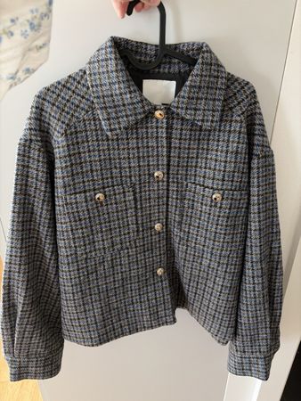 Veste H&M à carreaux, taille S