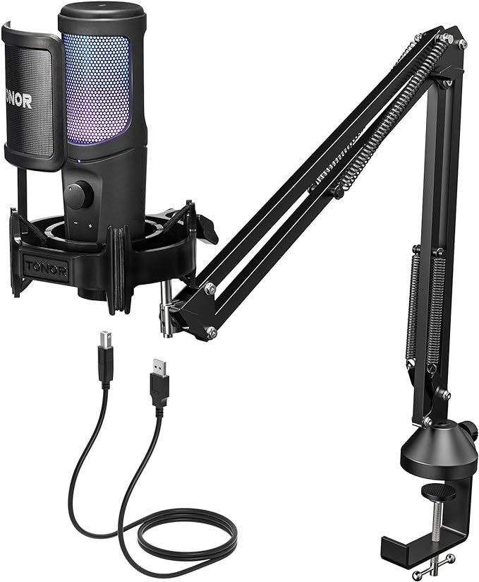 Mikrofone: PC Gaming Microphone Podcast Brodcasting Streaming Mikrofon – Neu und originalverpackt aus Zürich von Novamart
