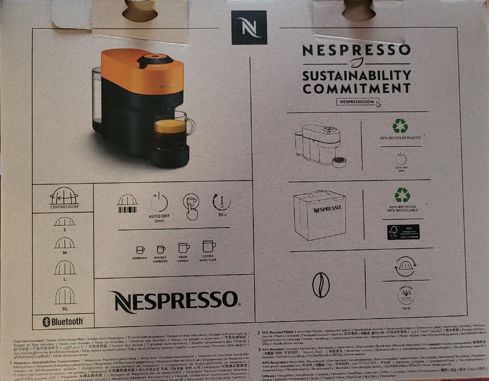 Nespresso Machines à café & Machines à expresso: Nespresso Vertuo Pop – D'occasion à Les Verrières par cjo_pd78 3