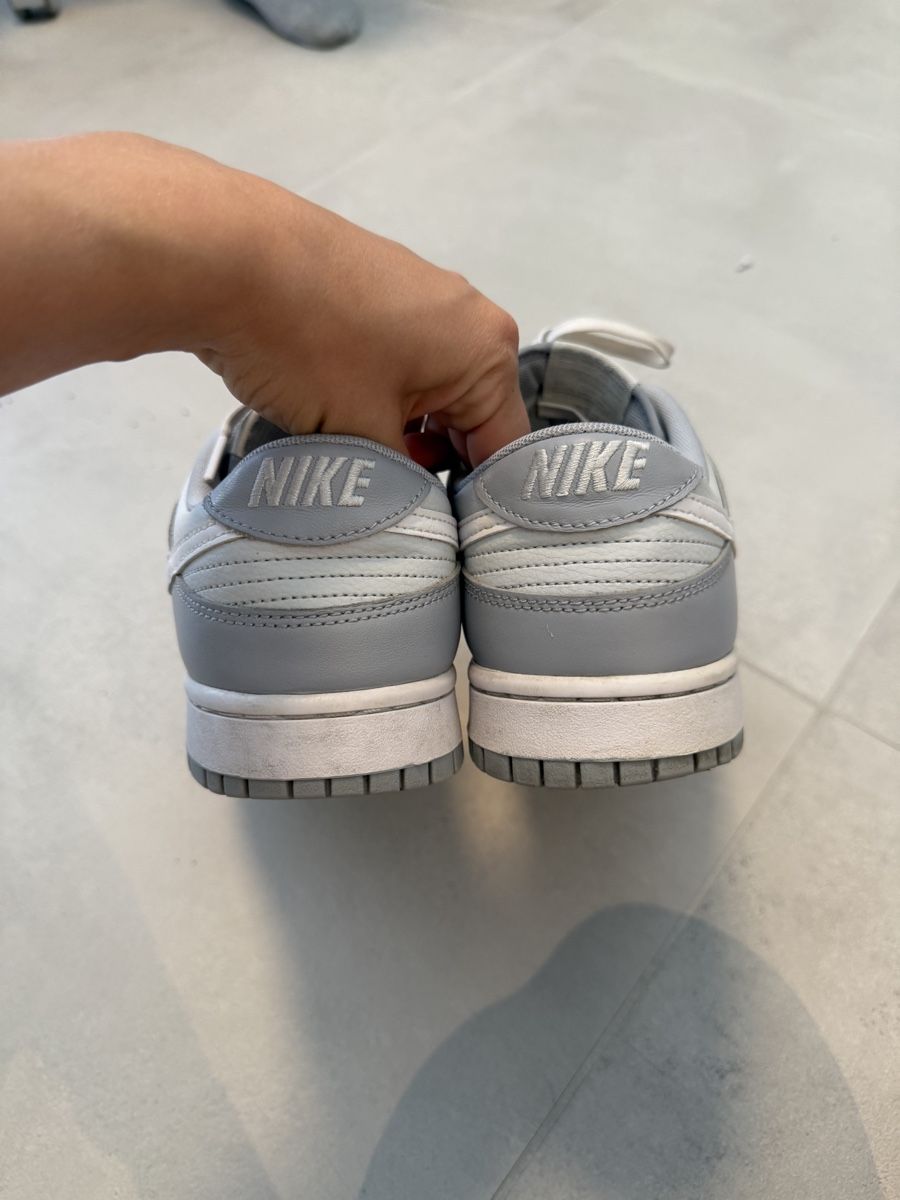 Nike Herrenschuhe: Nike Dunk Low, helles Grau, Grösse 45 – Gebraucht aus Unterlunkhofen von cgi99 3