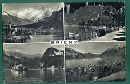 Brienz, 4 Ansichten, 1953, gelaufen