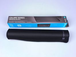 NATEC Colors Series Obsidian Black XL Mauspad 80x40cm