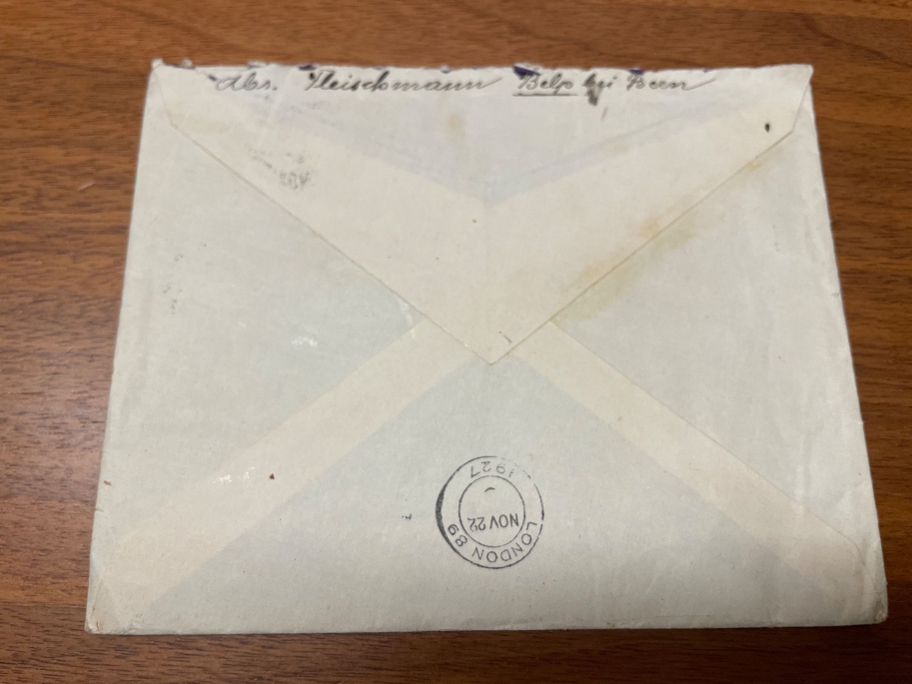 Couverts & Versandtaschen: Ein exzellent erhaltenes Stück Schweizer Postgeschichte mit – Gebraucht aus Wettswil von mar_n62n 1