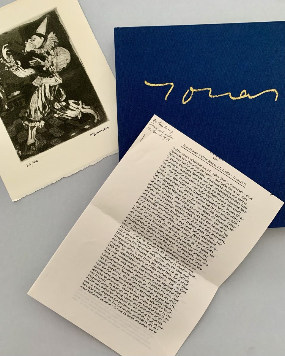 Libri: Schweizer Kunst - Walter Jonas (1910-1979) – Nuovo (secondo la descrizione) da Düdingen venduto da polytropon_5 5