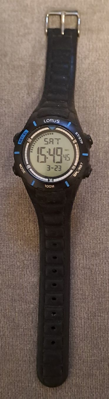 Orologi: Kinder-Sport-Uhr_Chronograph_LORUS – Usato da Niederweningen venduto da schlossgeist8158 2