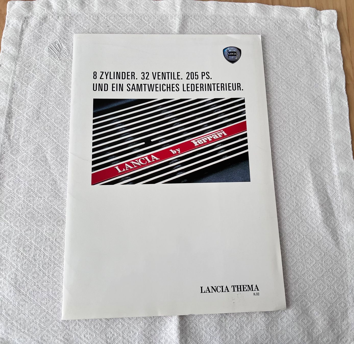 Lancia Dokumente: LANCIA THEMA 8.32 Verkausfsprospekt – Neu (gemäss Beschreibung) aus Münchenbuchsee von Volver64