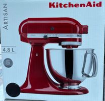 KitchenAid Artisan 4.8L noir, 5KSM150 avec accessoires