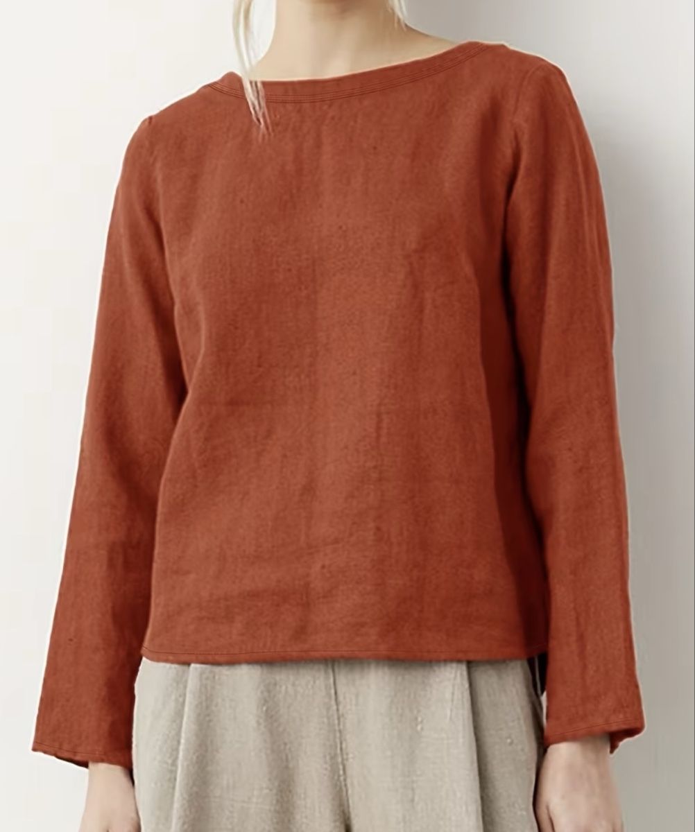 Camicette: Chic Camicia di Lino 100%-👌per primavera – Nuovo e nell'imballaggio originale da Gordevio venduto da LanaZimm 1