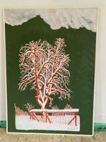 Birnbaum, Öl auf Holz-Pavatex 70 x 50 cm