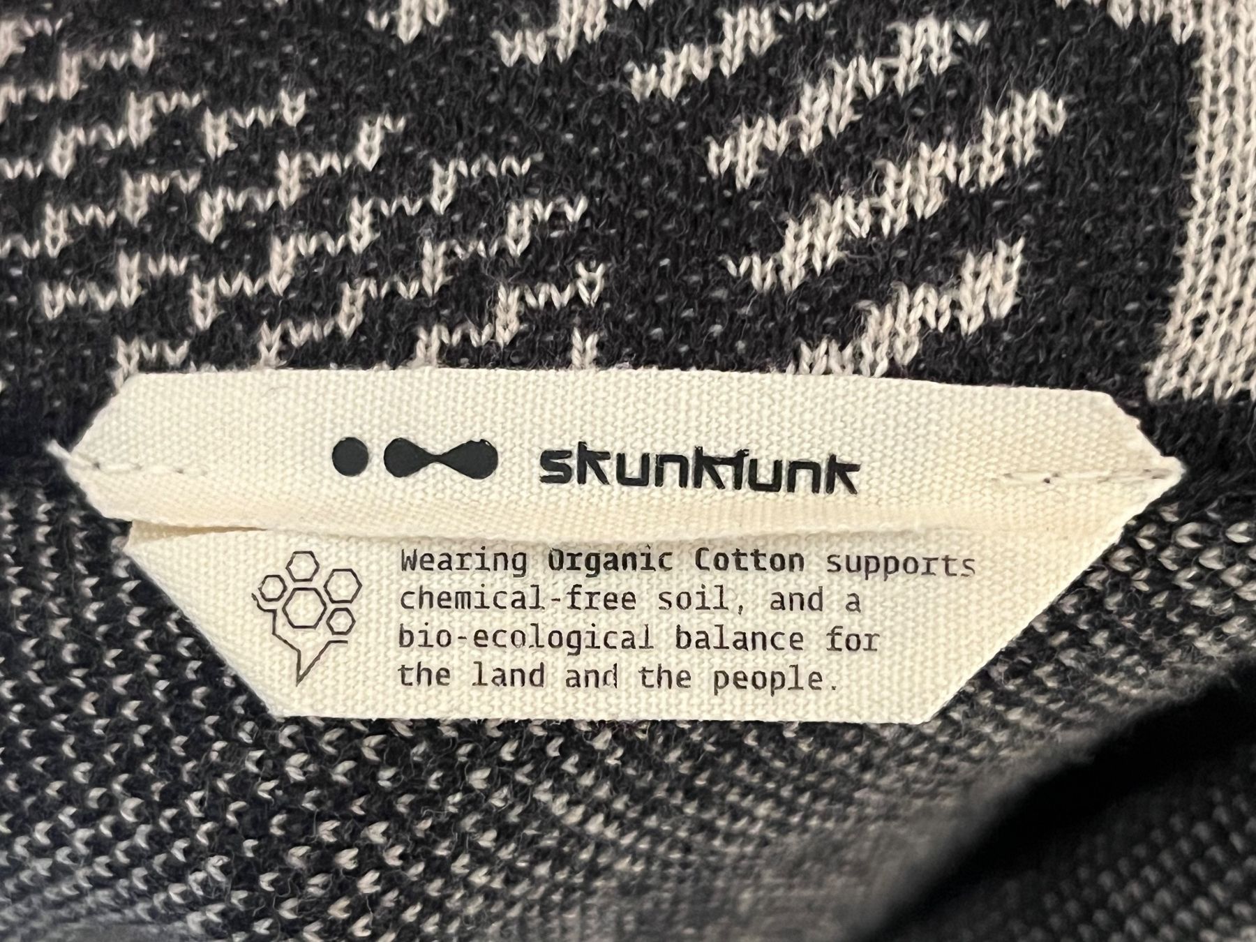 Skunkfunk Gonne: Schwarz-weisser Strickrock von skunkfunk – Nuovo (secondo la descrizione) da Zürich venduto da lou_lou 3