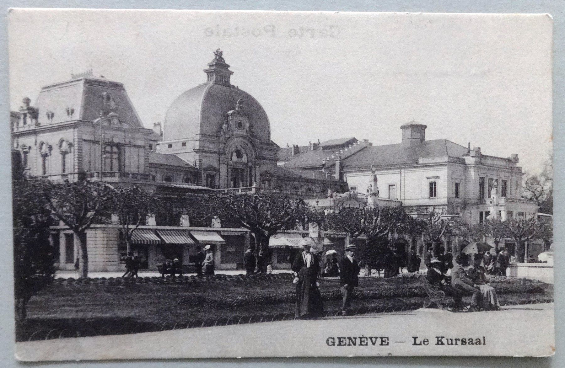 Ansichtskarten: Genève - Le Kursaal – Gebraucht aus Fétigny von Billy2miny