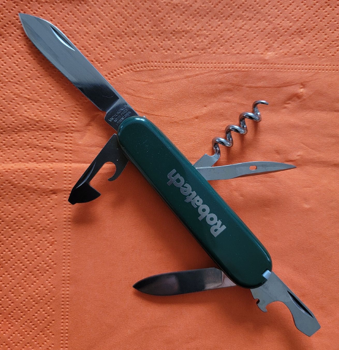Victorinox Coltelli tascabile: Victorinox Offiziersmesser mit Robatech – Nuovo (secondo la descrizione) da Muhen venduto da Litaf7 5