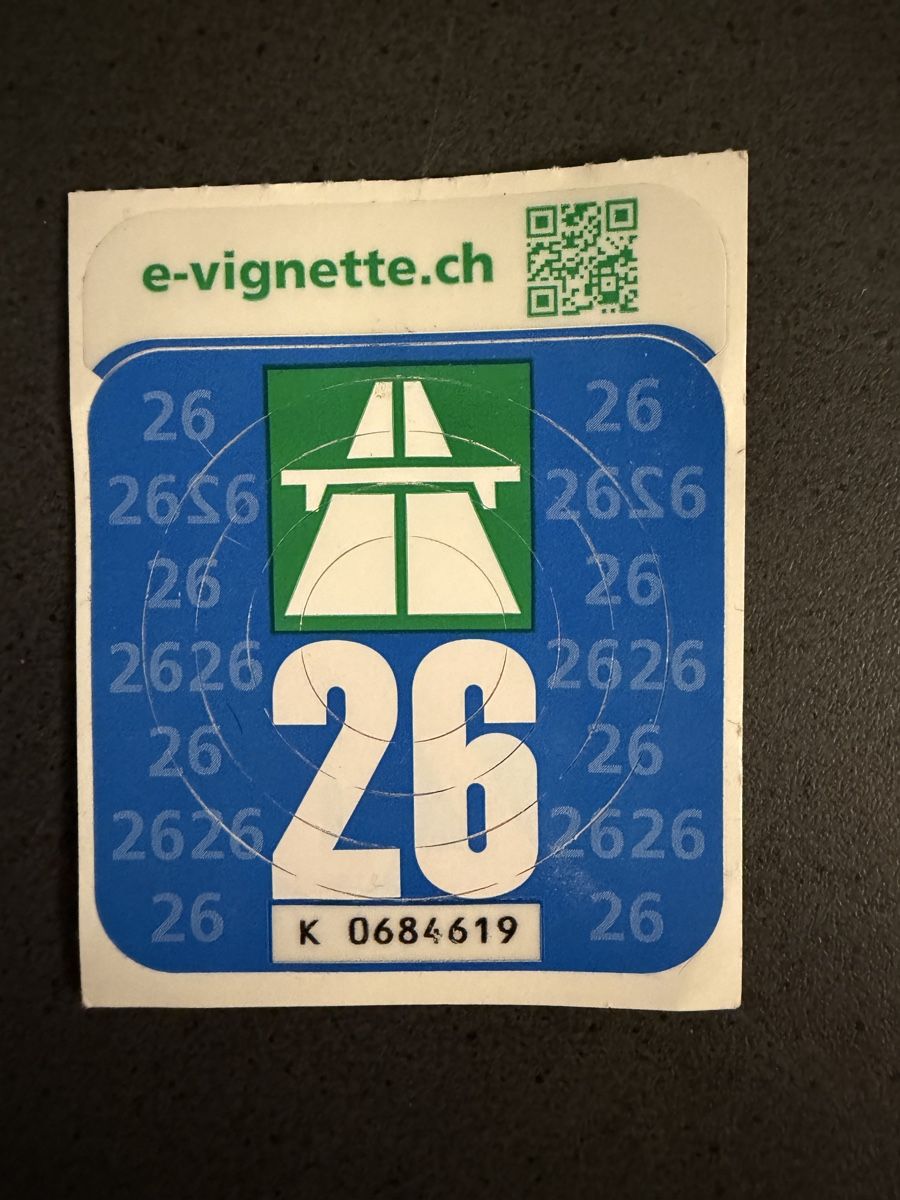 Vignette autostradali: Autobahnvignette 2026  – Nuovo (secondo la descrizione) da Leibstadt venduto da Shopcity