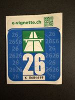 Autobahnvignette 2026 
