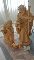 Krippenfiguren Holz Geschnitzt 60cm hoch