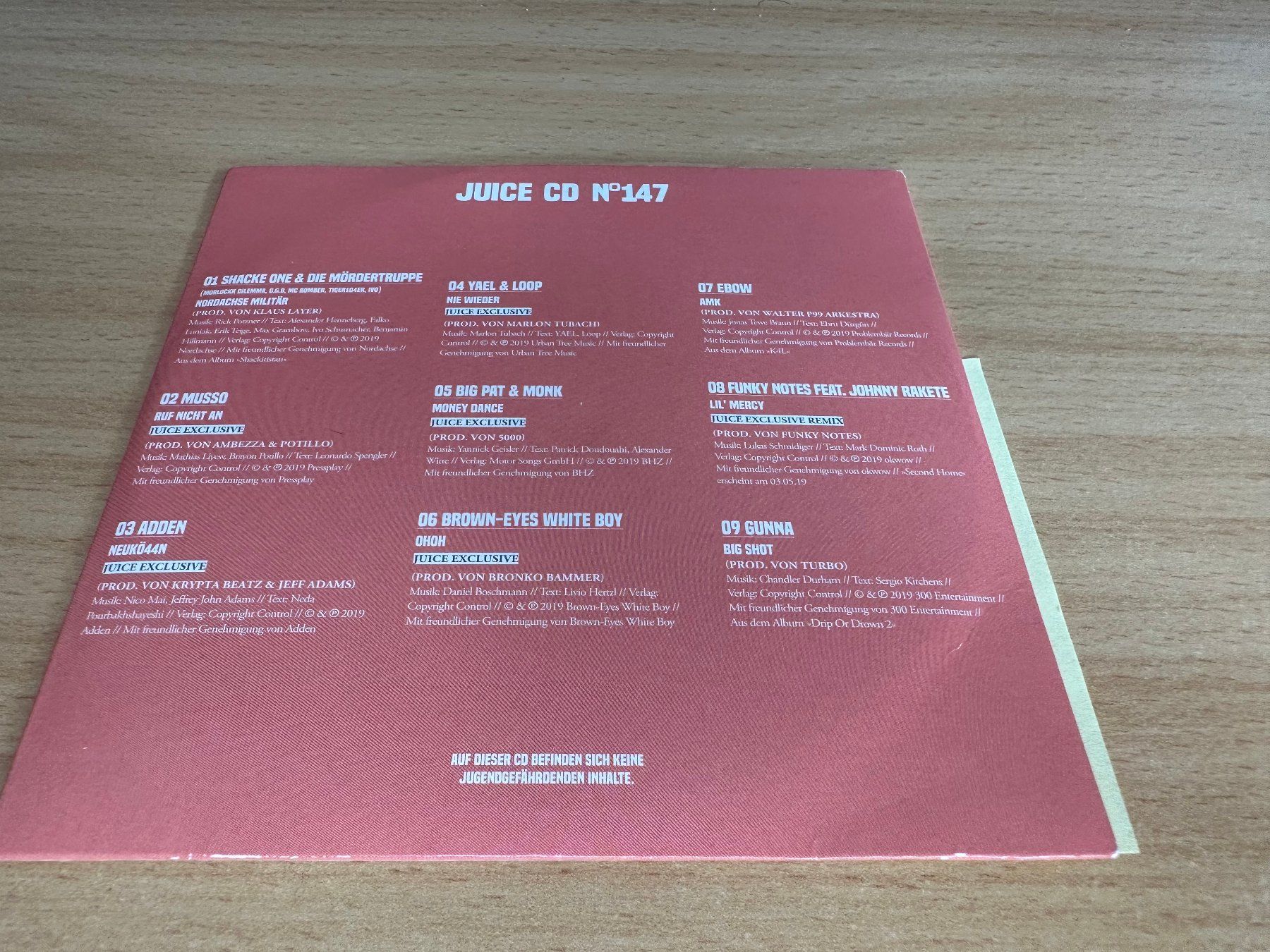 CD: Various – Juice CD No. 147 – Usato da Rikon im Tösstal venduto da Alpenmutz 1