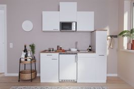 252 Singleküche Küchenzeile 180cm W - Küche Einbauküche