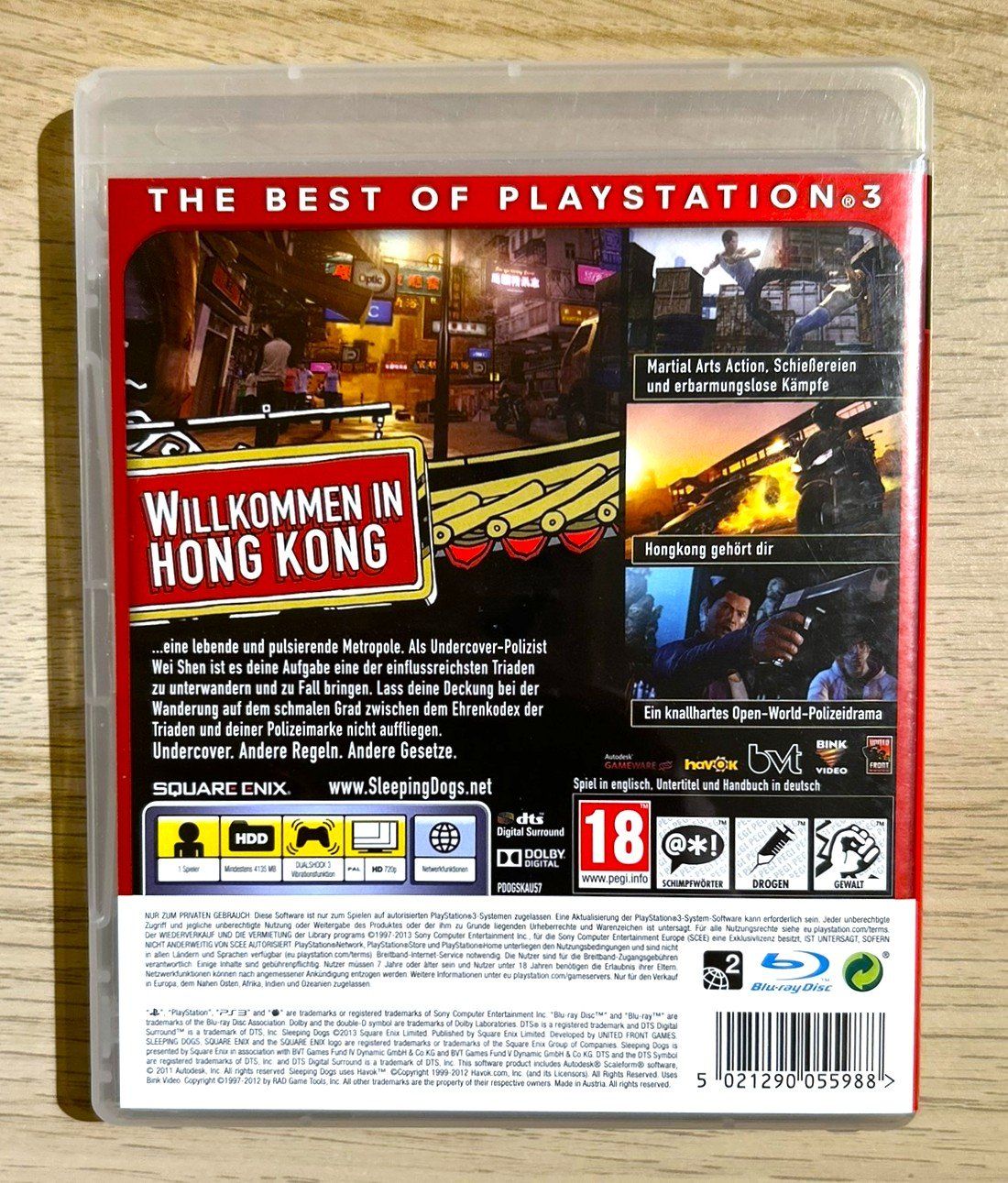 Sony Jeux: Sleeping Dogs PS3 – D'occasion à St. Gallen par Alpine.Arcade 1