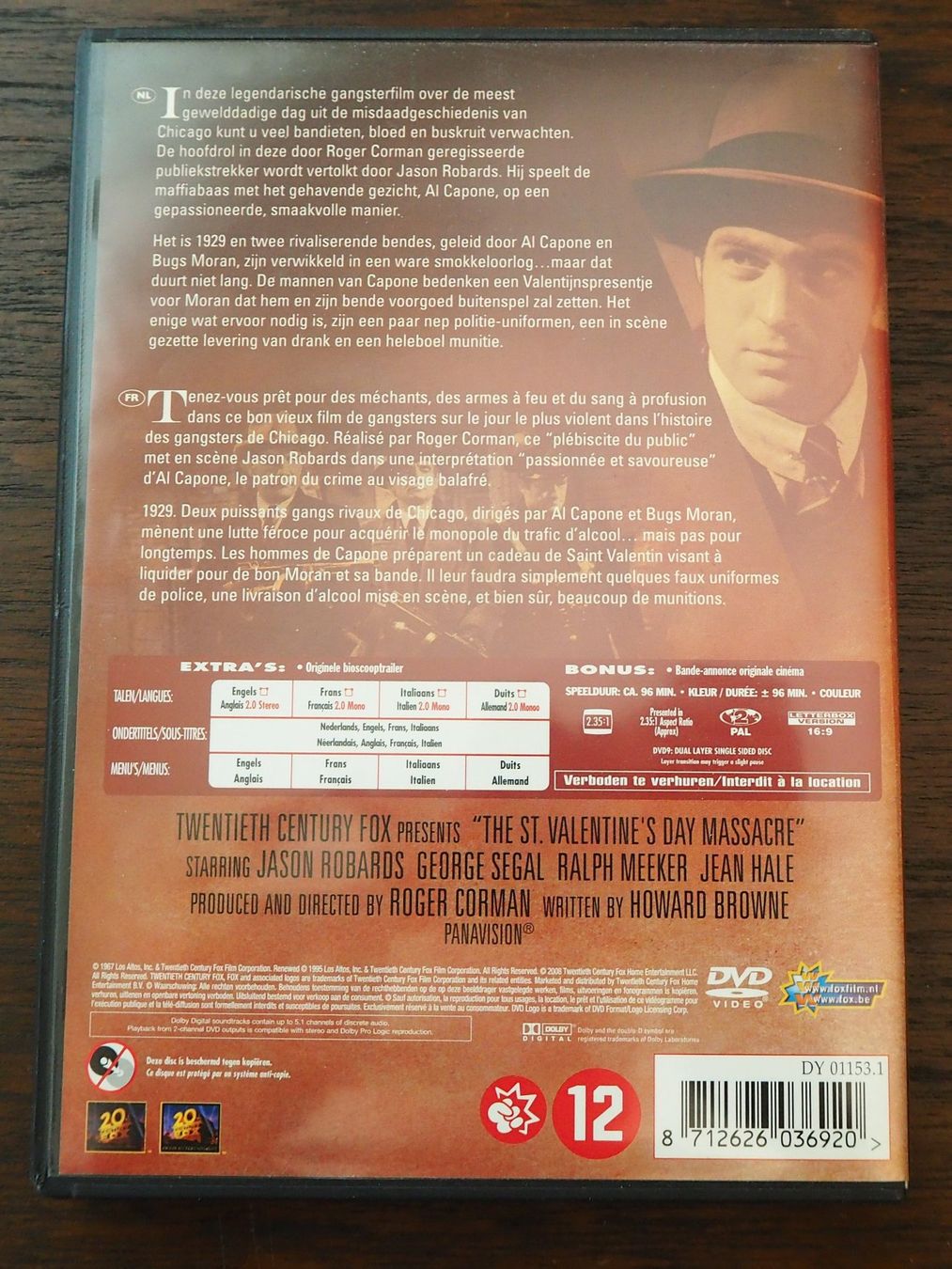 Tutti i DVDs: Chicago-Massaker / Jason Robards / deutsch – Usato da Chur venduto da big_5zx8 1