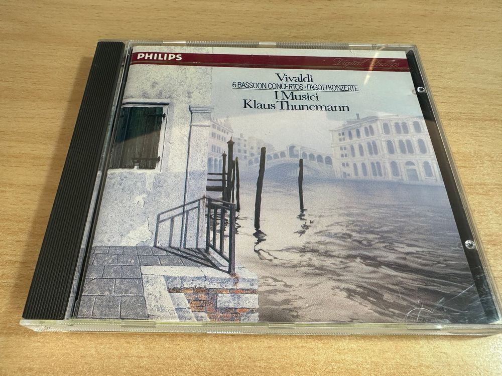 C1 Vivaldi I Musici Klaus Thunemann 6 Bassoon Concertos Fago (D ...