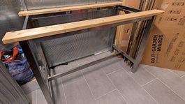 IKEA Utby Bartisch-Gestell / Stehtisch-Untergestell Metall