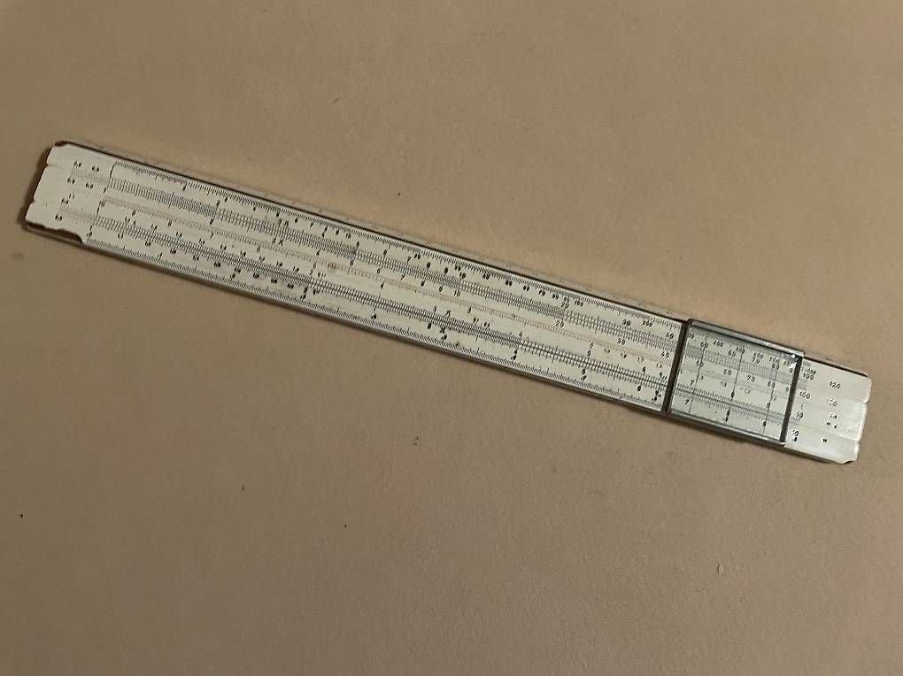 Calculatrices: alter Rechenschieber Albert Nestler – D'occasion à Euthal par walterjo 1