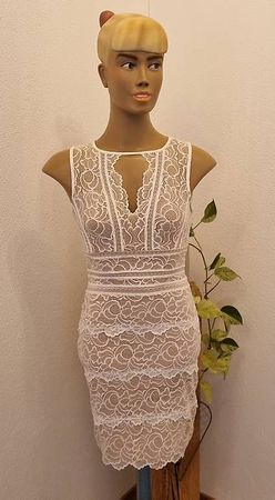 Kleid von Guess, Gr. XS, elfenbein