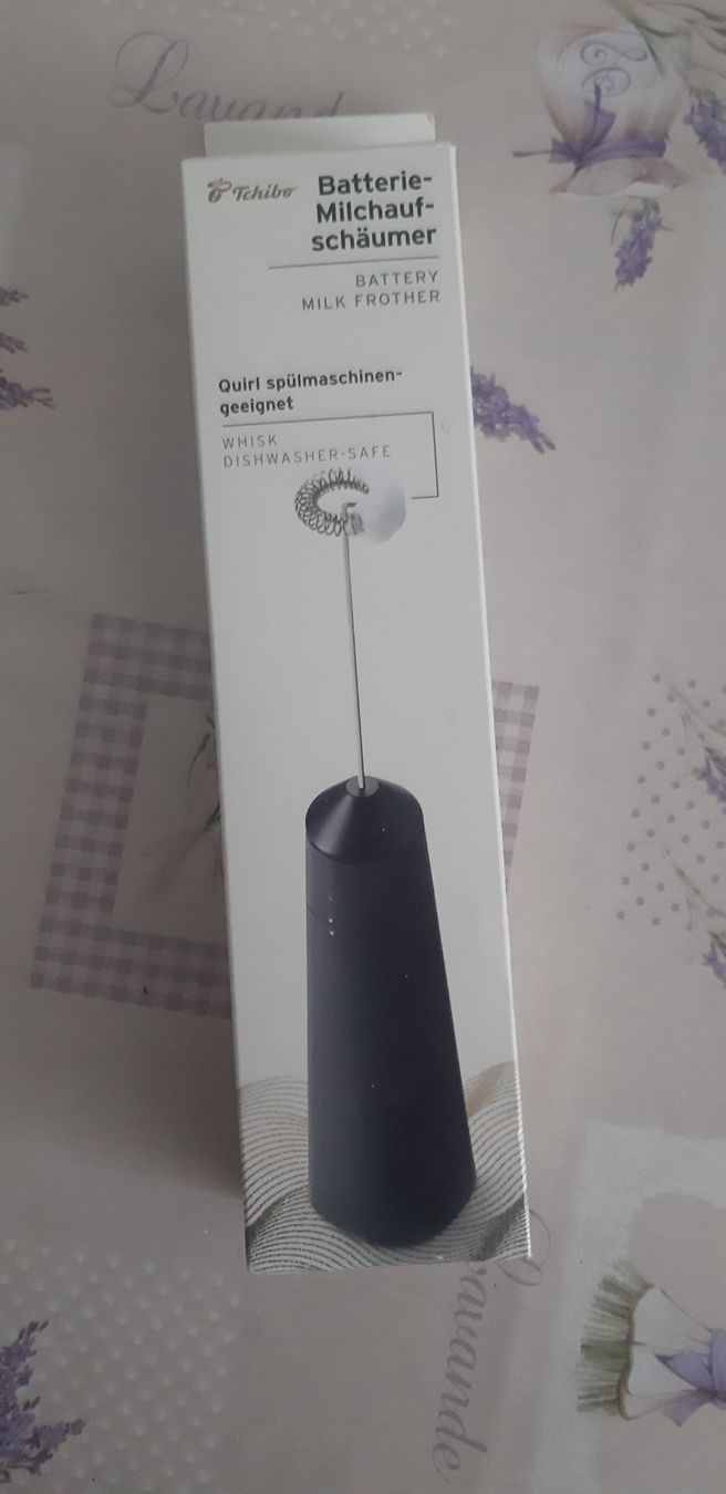 Tchibo Elettrodomestici da cucina: Tchibo Batterie-Milchaufschäumer, Neu, Originalverpackt! – Nuovo e nell'imballaggio originale da Zürich venduto da Venecia25