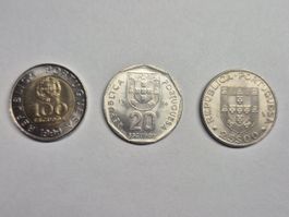 Mini lot de 3 pièces Portugal en excellent état