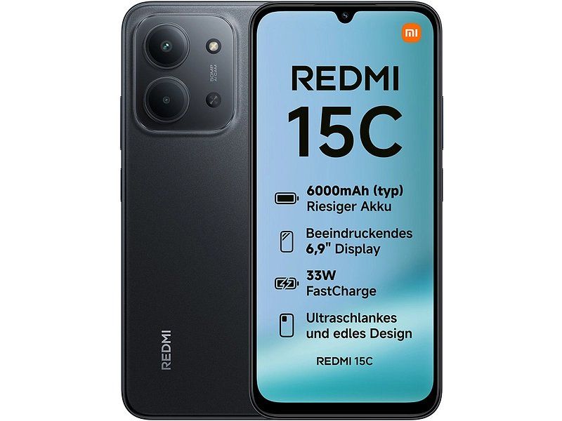 Xiaomi Portables: Redmi 15C Schwarz – D'occasion à St.Moritz par nza_bc25