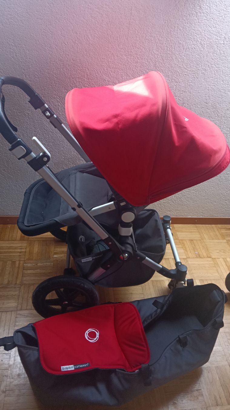 Bugaboo Kinderwagen: Bugaboo Cameleon3 Stroller Red Used – Gebraucht aus Lengnau BE von Ragaso 3