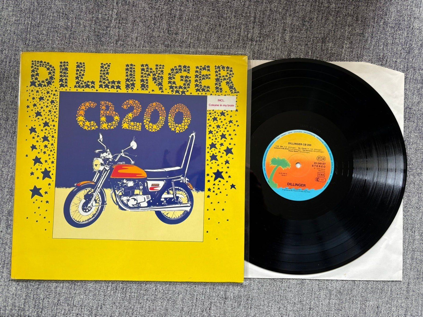 Dischi in vinile: Dillinger - CB 200 - DE - 1976 - Island Records – Usato da Zofingen venduto da big_r2gx
