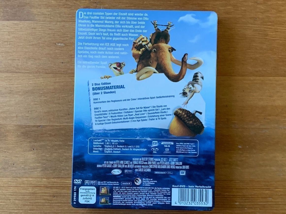Alle DVDs: ICE AGE 2 – Gebraucht aus Stein am Rhein von Karisma78 2