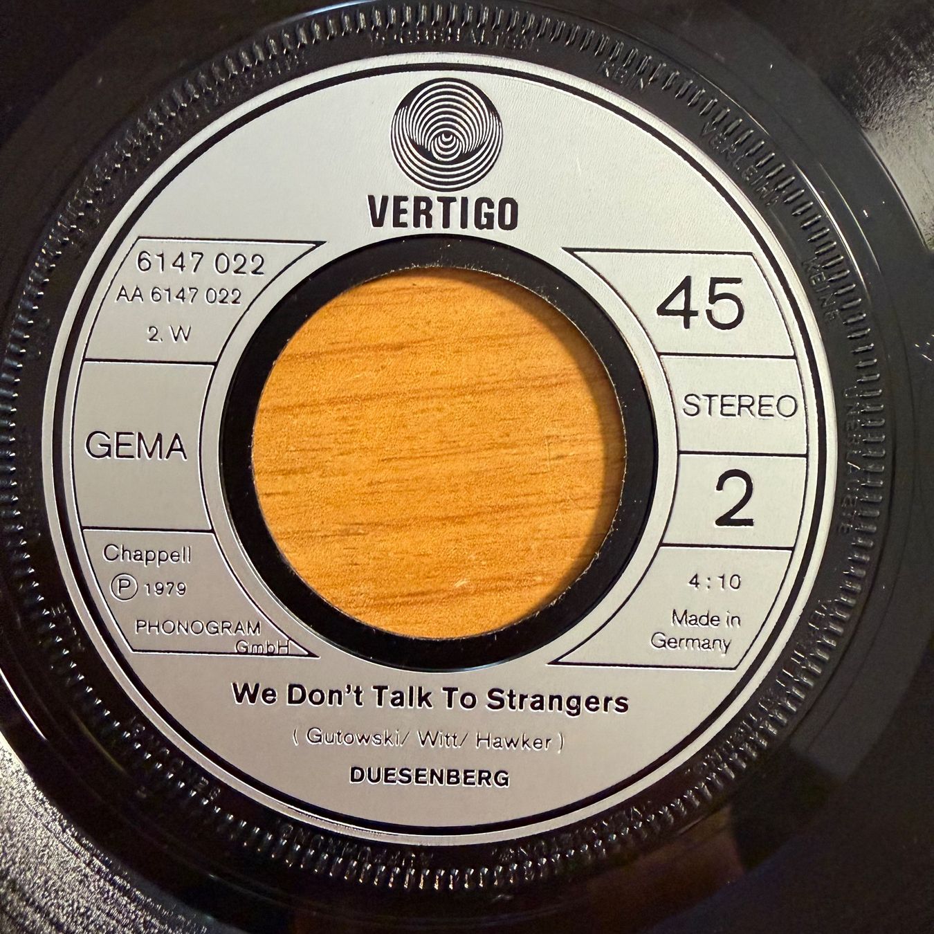 Vinyles: Duesenberg - Get It On / 1. D-Press. 1979 – D'occasion à Gais par soundcave57 3